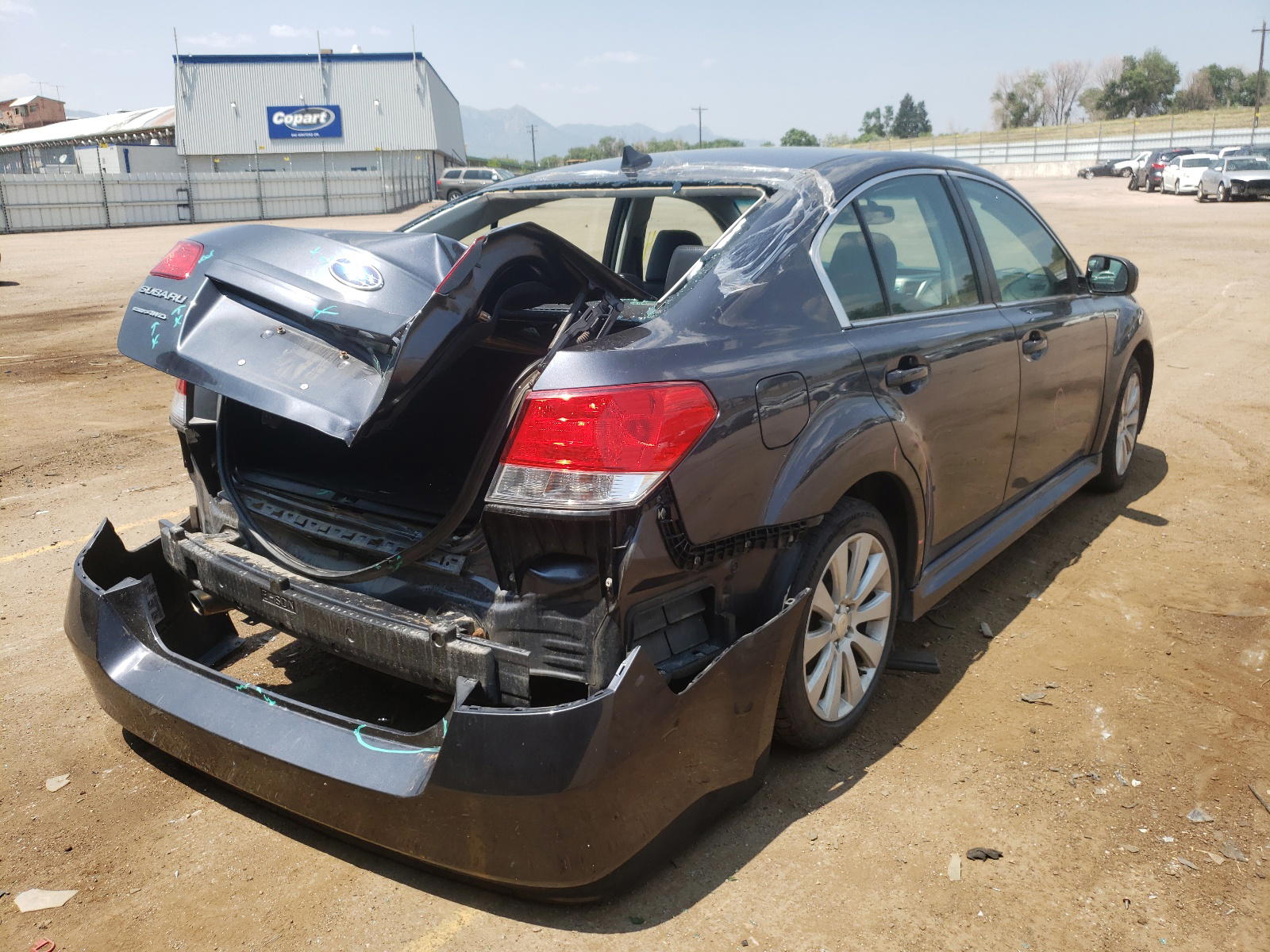 Photo 4 from auction – 2011 SUBARU LEGACY 2.5 with VIN 4S3BMCJ67B3241167
