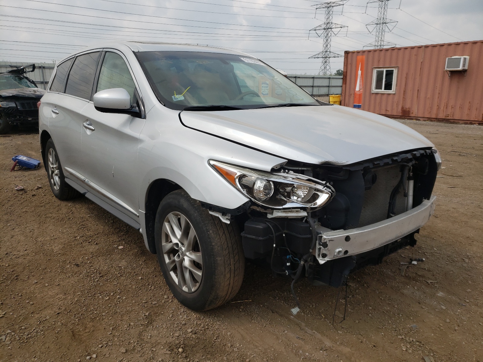 INFINITI JX35 2013 with VIN 5N1AL0MM0DC304096 - Photo from auction