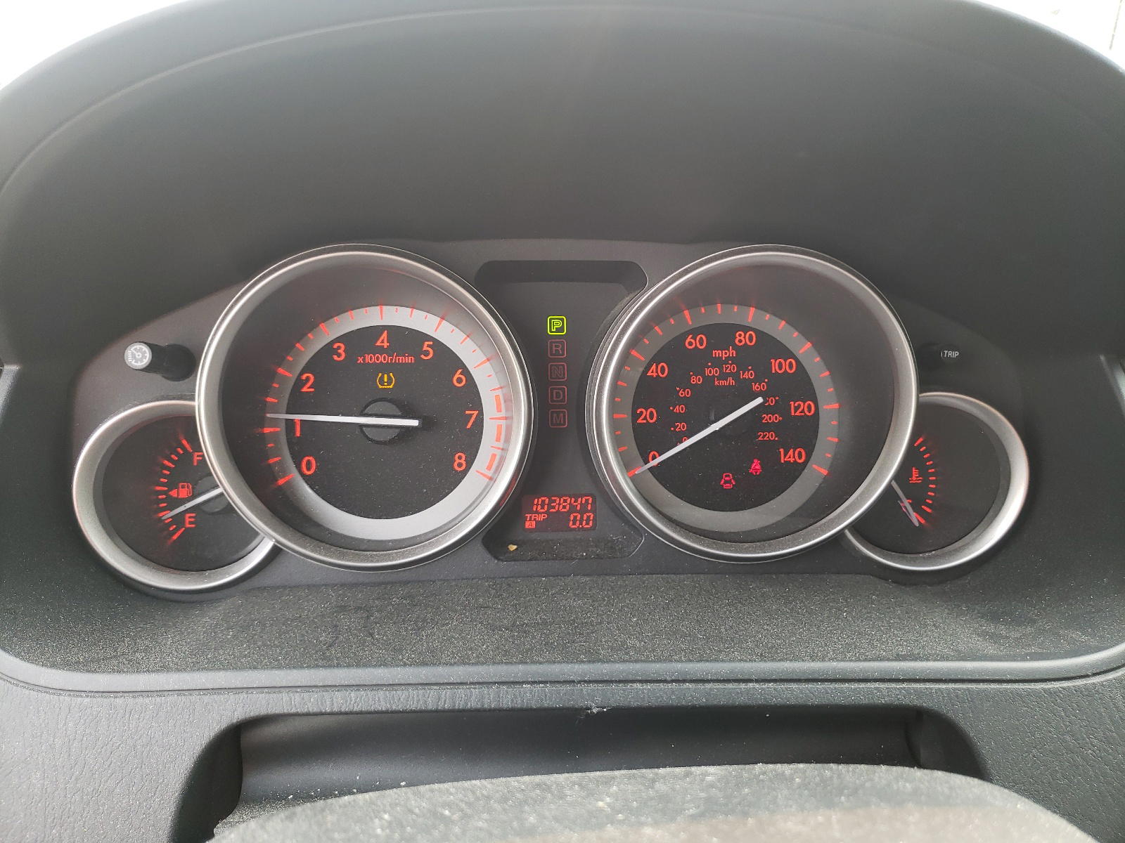Photo 8 from auction – 2012 MAZDA CX-9 with VIN JM3TB3CV7C0351614