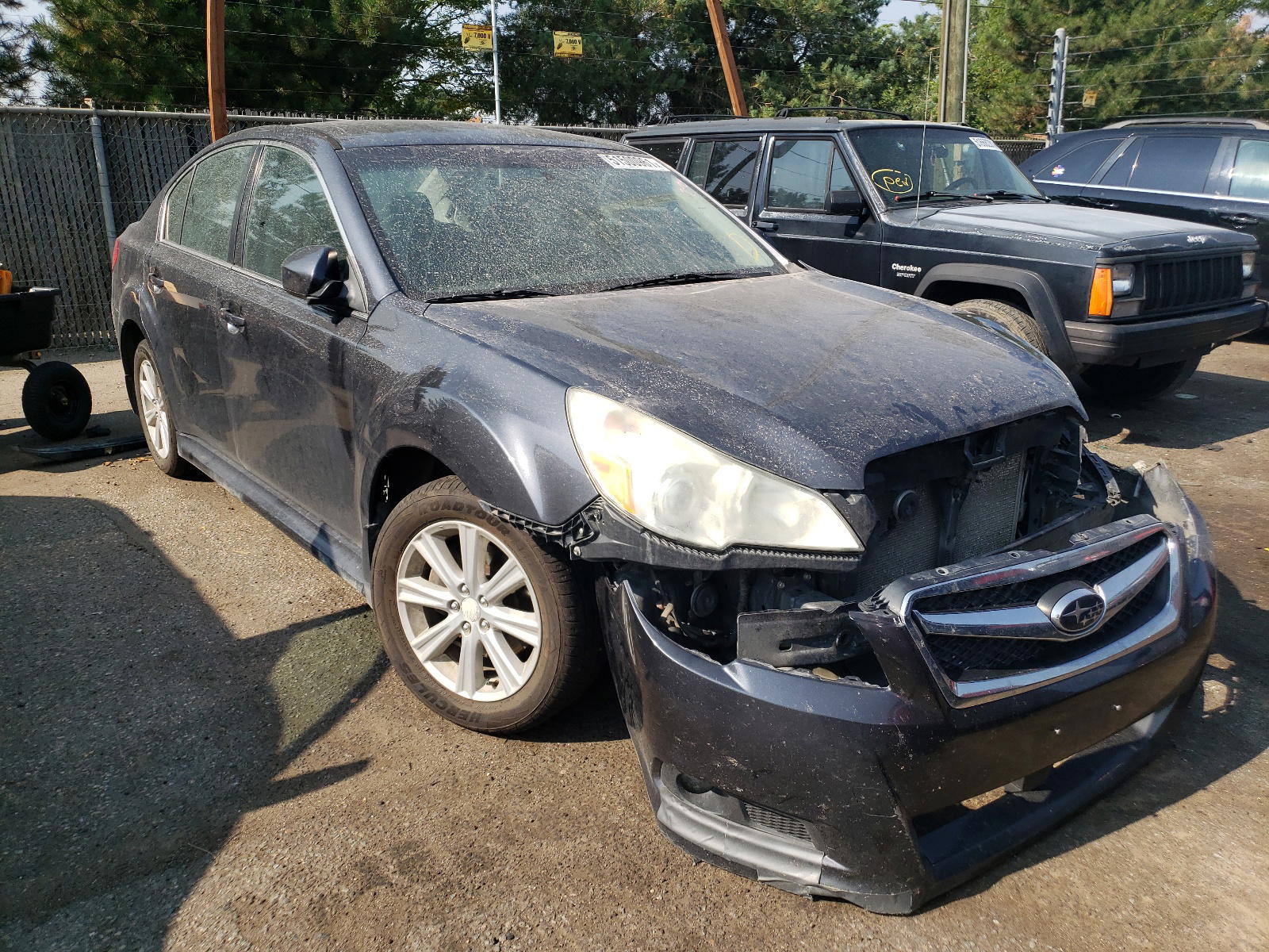 SUBARU LEGACY 2.5 2011 with VIN 4S3BMBC61B3255136 - Photo from auction