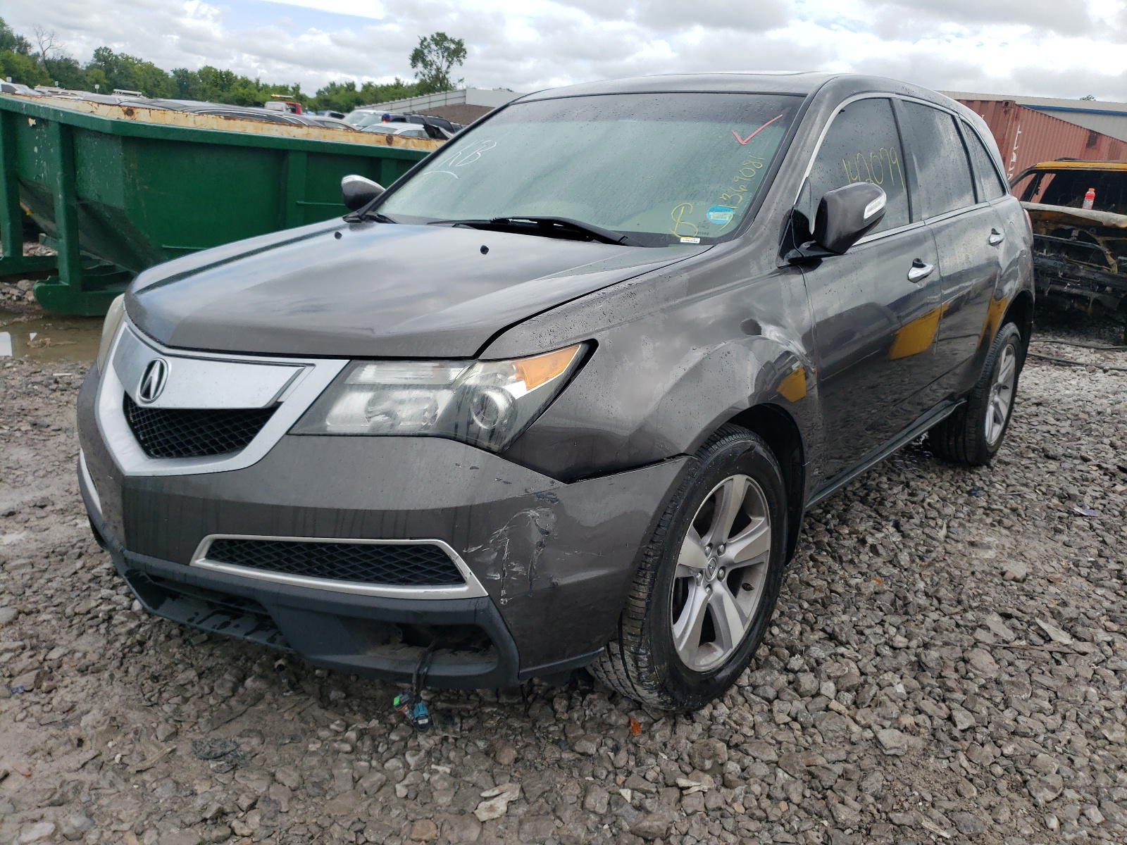 Photo 2 from auction – 2012 ACURA MDX TECHNO with VIN 2HNYD2H30CH544252