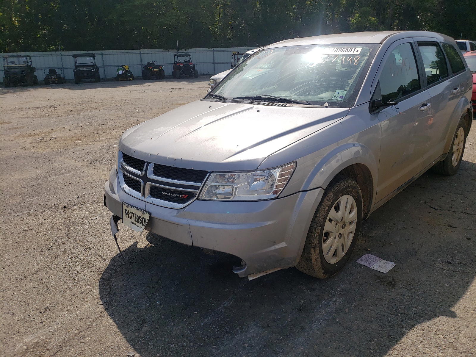 Photo 2 from auction – 2015 DODGE JOURNEY SE with VIN 3C4PDCAB6FT617998