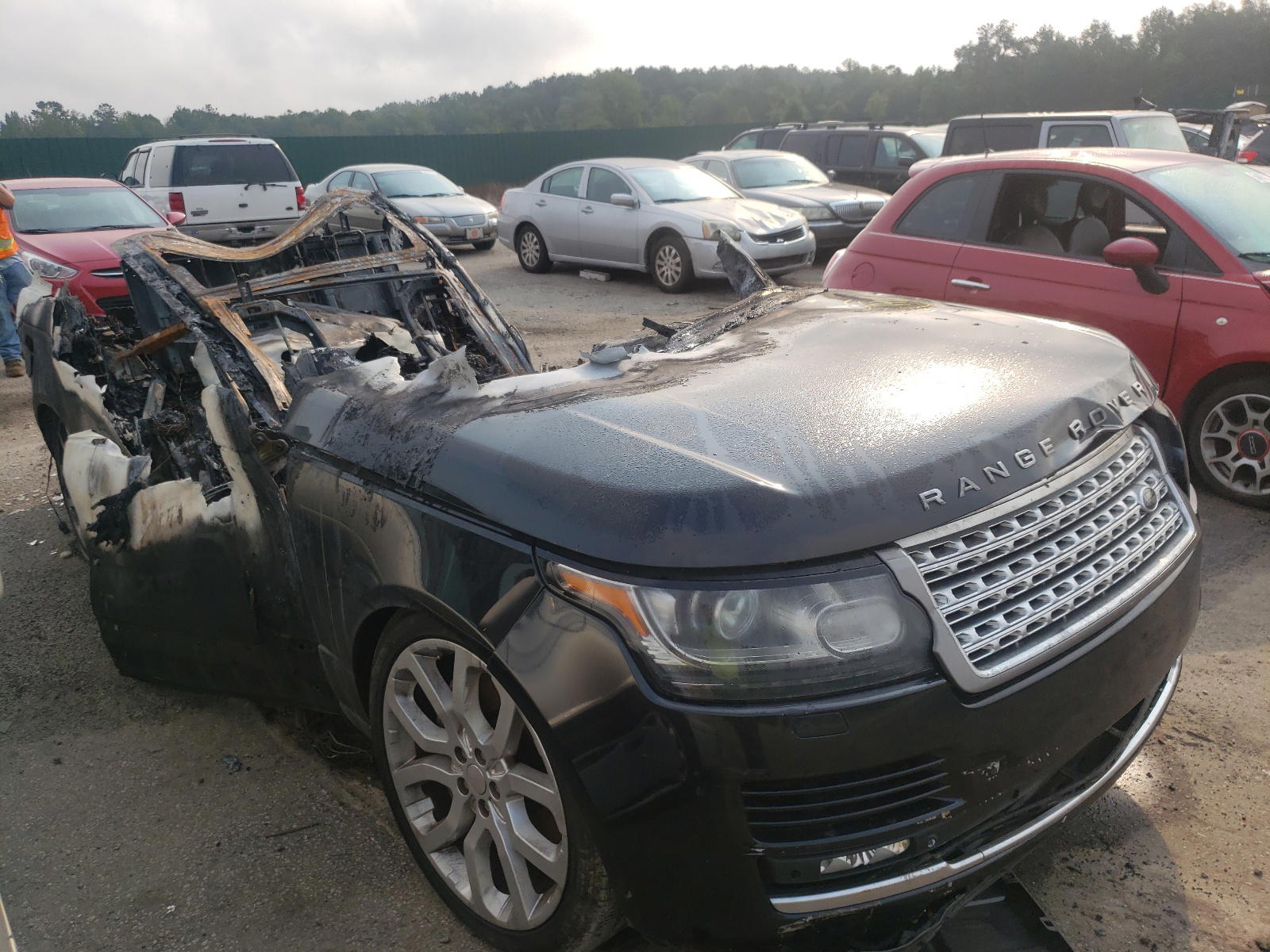 Photo 9 from auction – 2014 LAND ROVER RANGE ROVE with VIN SALGS2EF0EA136625