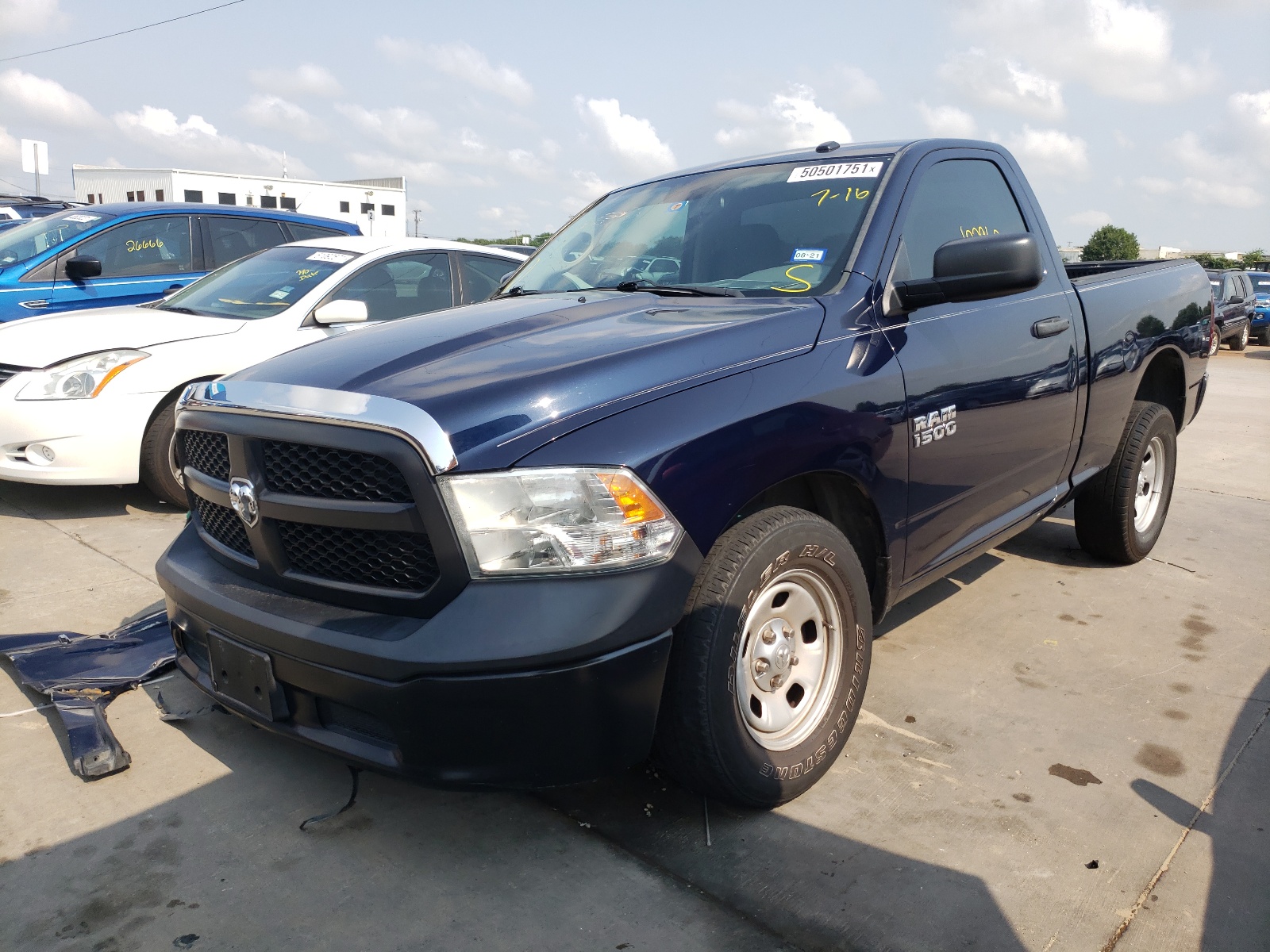 Photo 2 from auction – 2013 RAM 1500 ST with VIN 3C6JR6AG9DG509439