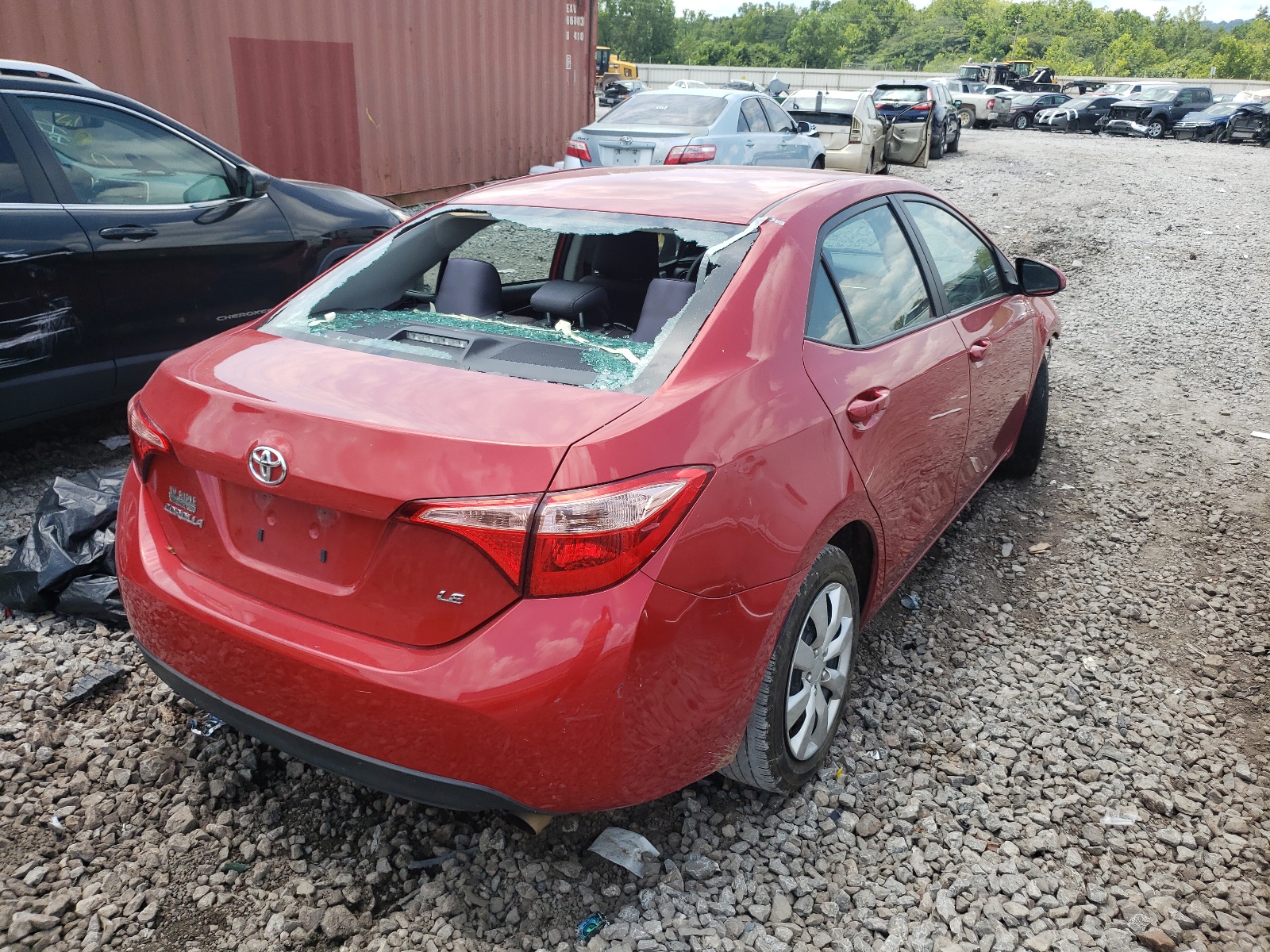 Photo 4 from auction – 2019 TOYOTA COROLLA L with VIN 5YFBURHE1KP869099