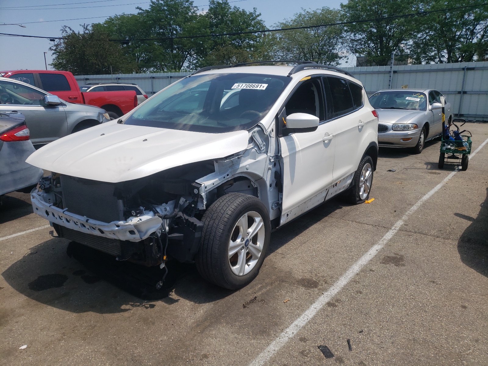 Photo 2 from auction – 2013 FORD ESCAPE SE with VIN 1FMCU0GX0DUB93314