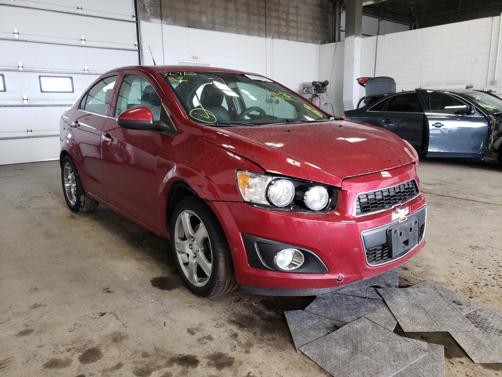 CHEVROLET SONIC LTZ 2013 with VIN 1G1JE5SB5D4180164 - Photo from auction