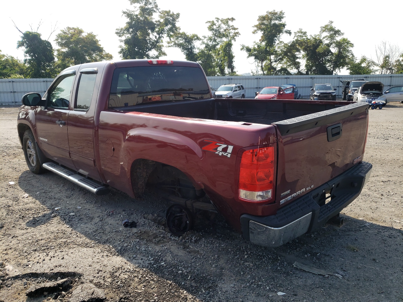 Photo 3 from auction – 2009 GMC SIERRA K15 with VIN 1GTEK29089Z135248