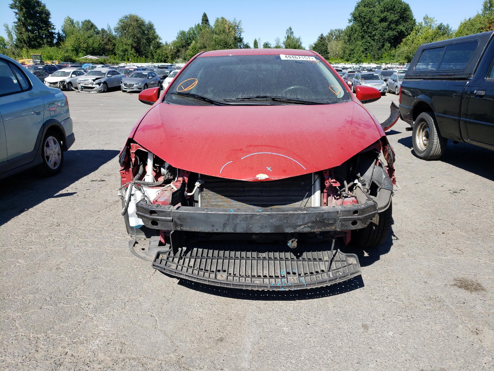Photo 9 from auction – 2015 TOYOTA COROLLA L with VIN 2T1BURHE3FC246606