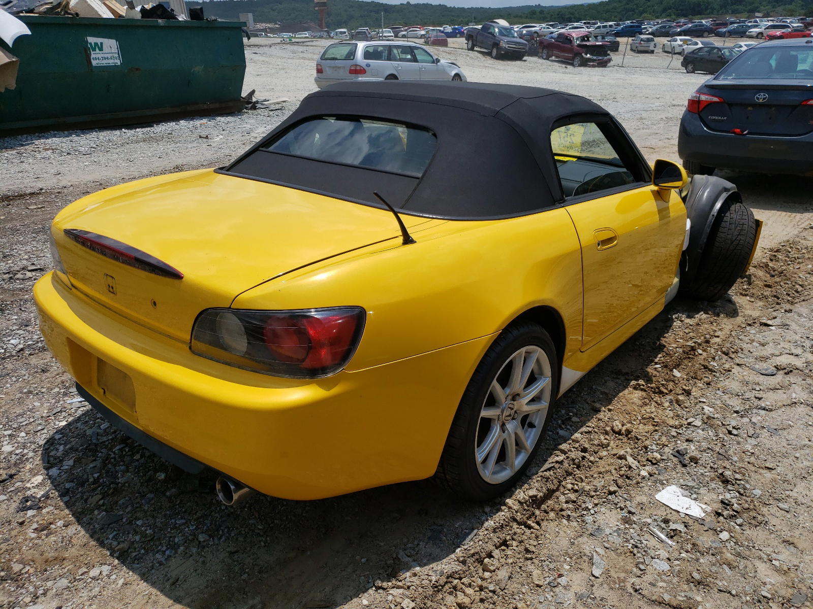 Photo 4 from auction – 2001 HONDA S2000 with VIN JHMAP11491T000357