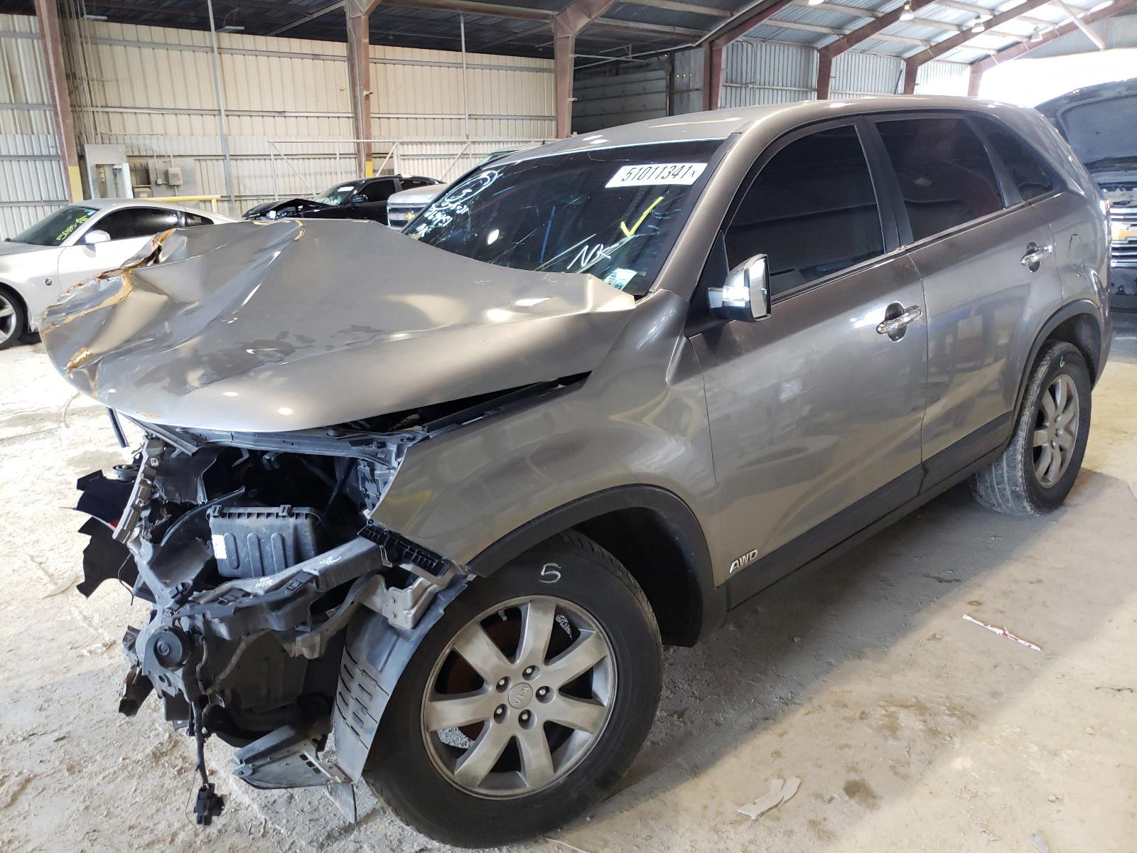Photo 2 from auction – 2012 KIA SORENTO BA with VIN 5XYKTDA64CG269451