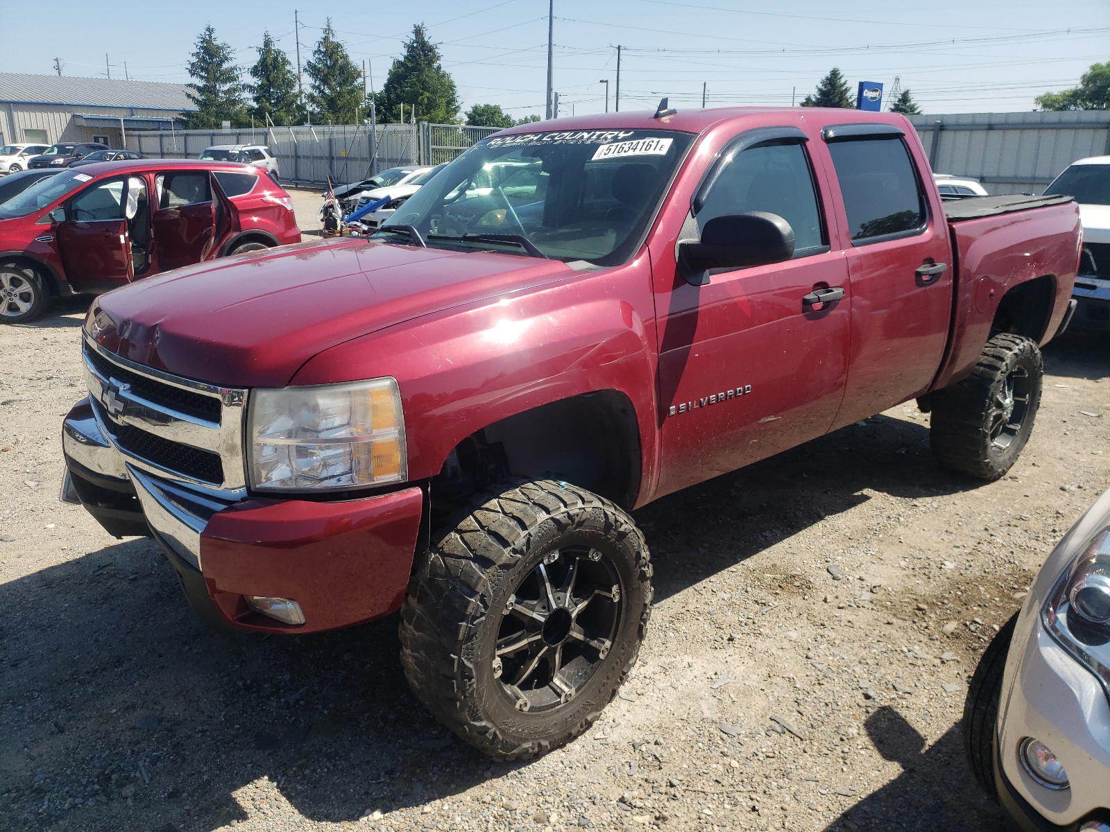 Photo 2 from auction – 2007 CHEVROLET SILVERADO with VIN 2GCEK13M171592527