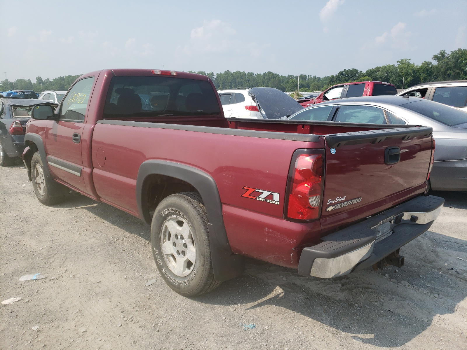Photo 3 from auction – 2006 CHEVROLET SILVERADO with VIN 1GCEK14T36E115682