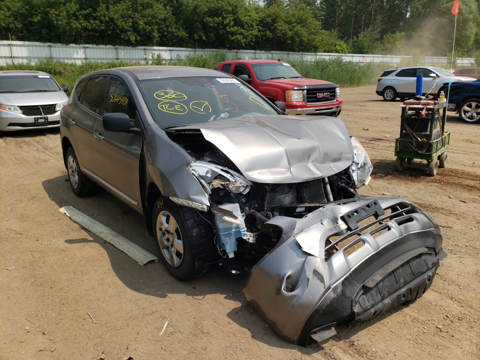 Photo 1 from auction – 2013 NISSAN ROGUE S with VIN JN8AS5MT5DW548583