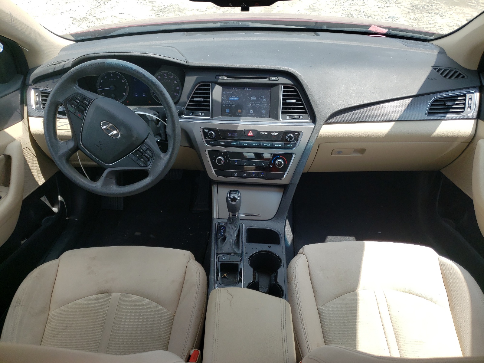 Photo 9 from auction – 2016 HYUNDAI SONATA SPO with VIN 5NPE34AF1GH413548
