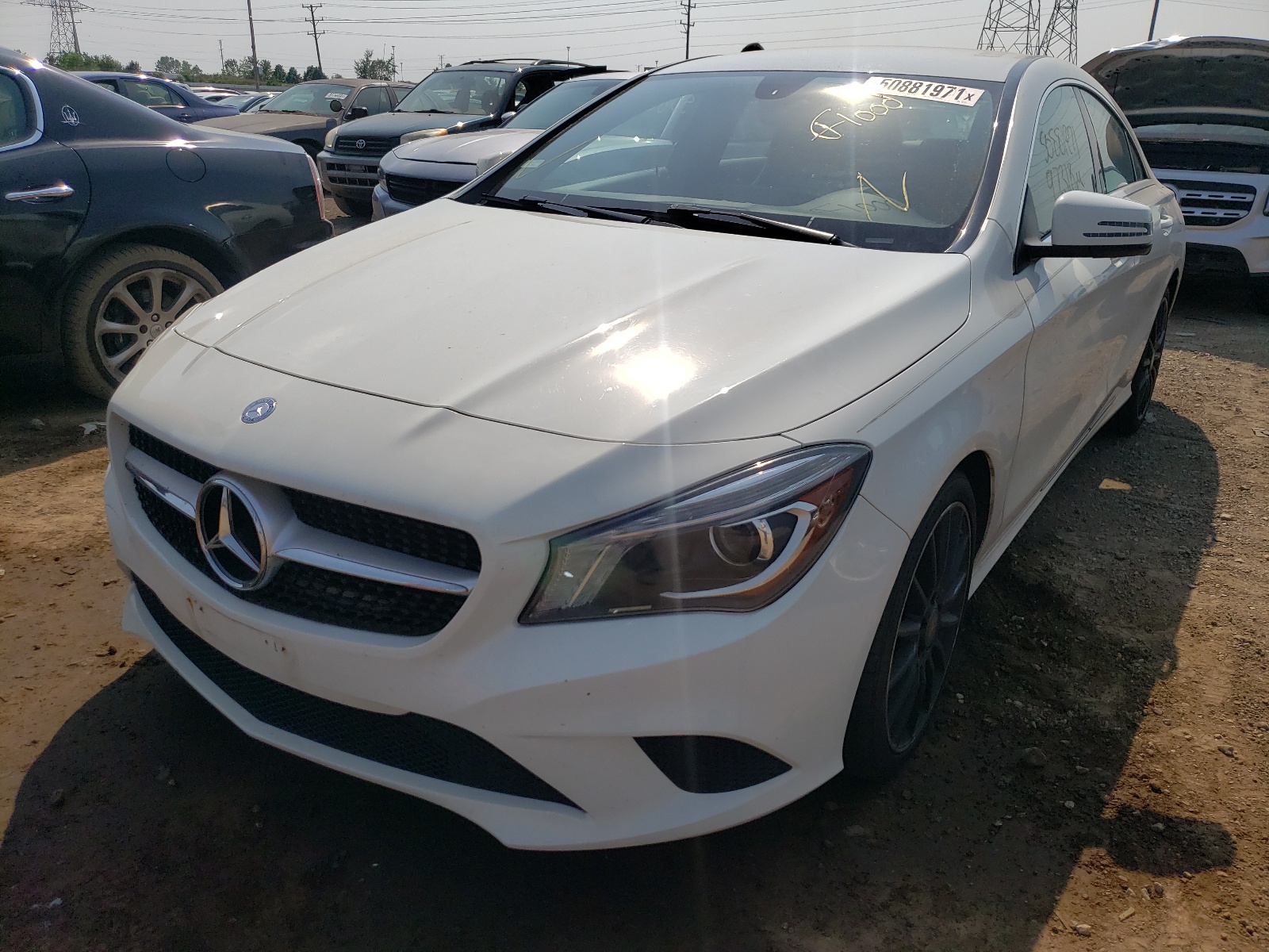 Photo 2 from auction – 2014 MERCEDES-BENZ CLA 250 with VIN WDDSJ4EB4EN148336