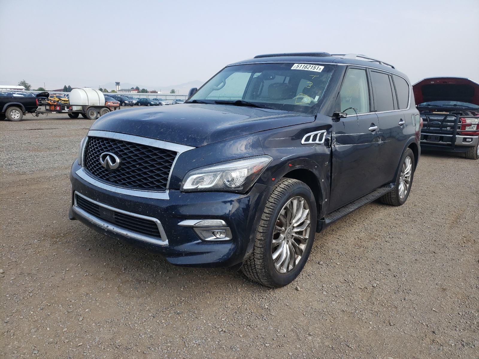 Photo 2 from auction – 2015 INFINITI QX80 with VIN JN8AZ2ND3F9770512
