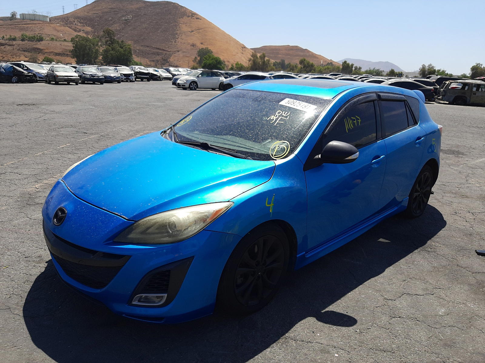 Photo 2 from auction – 2010 MAZDA 3 S with VIN JM1BL1H53A1169852