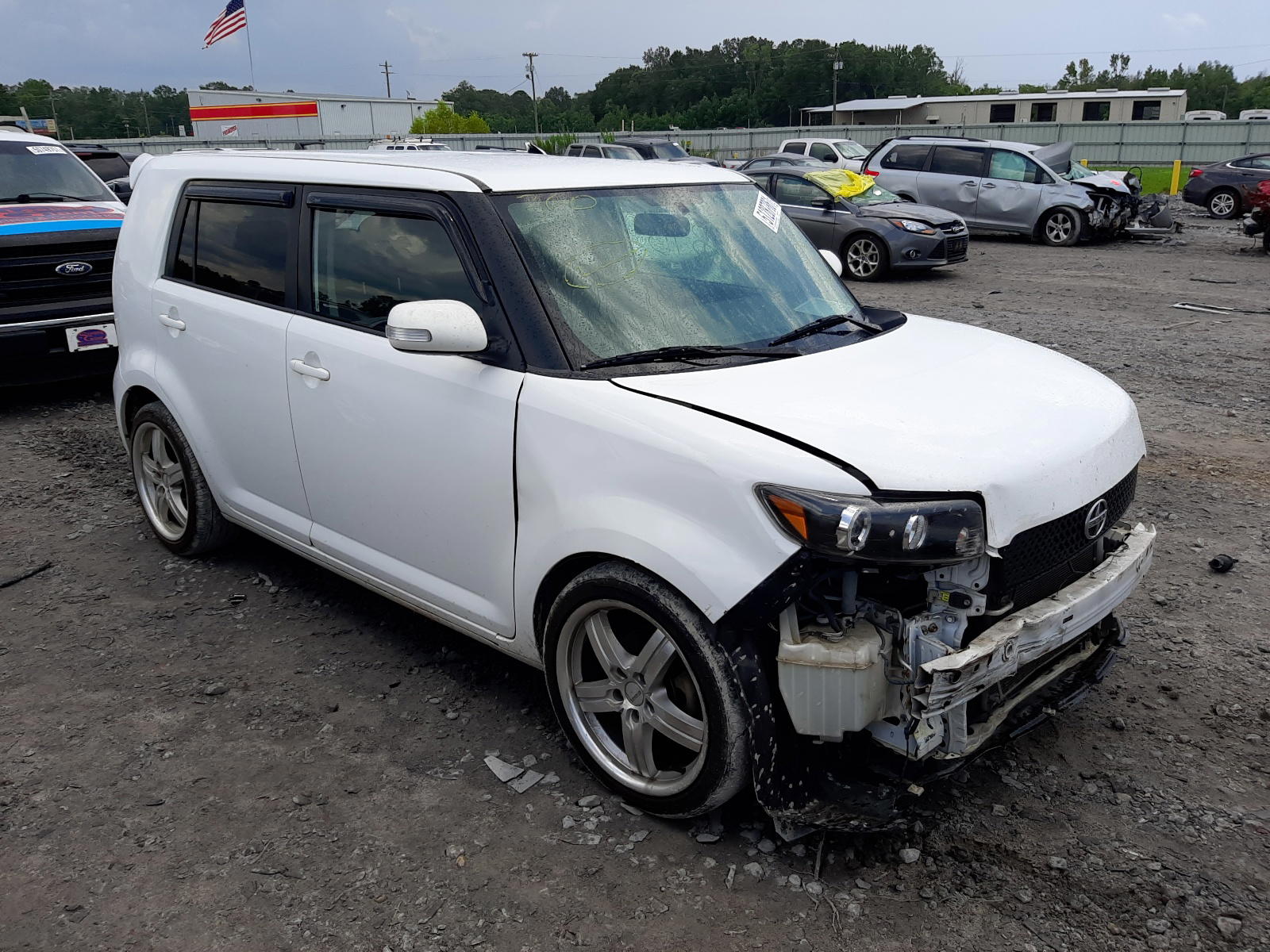 SCION XB 2008 with VIN JTLKE50E481012892 - Photo from auction