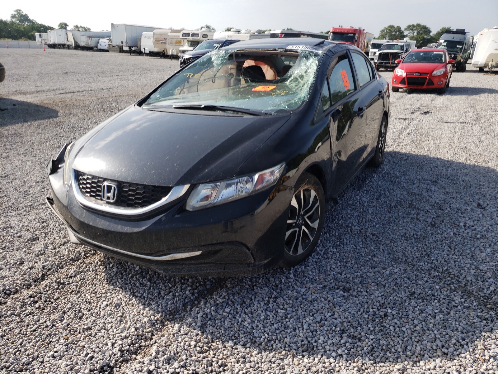 Photo 2 from auction – 2013 HONDA CIVIC EX with VIN 19XFB2F8XDE280505