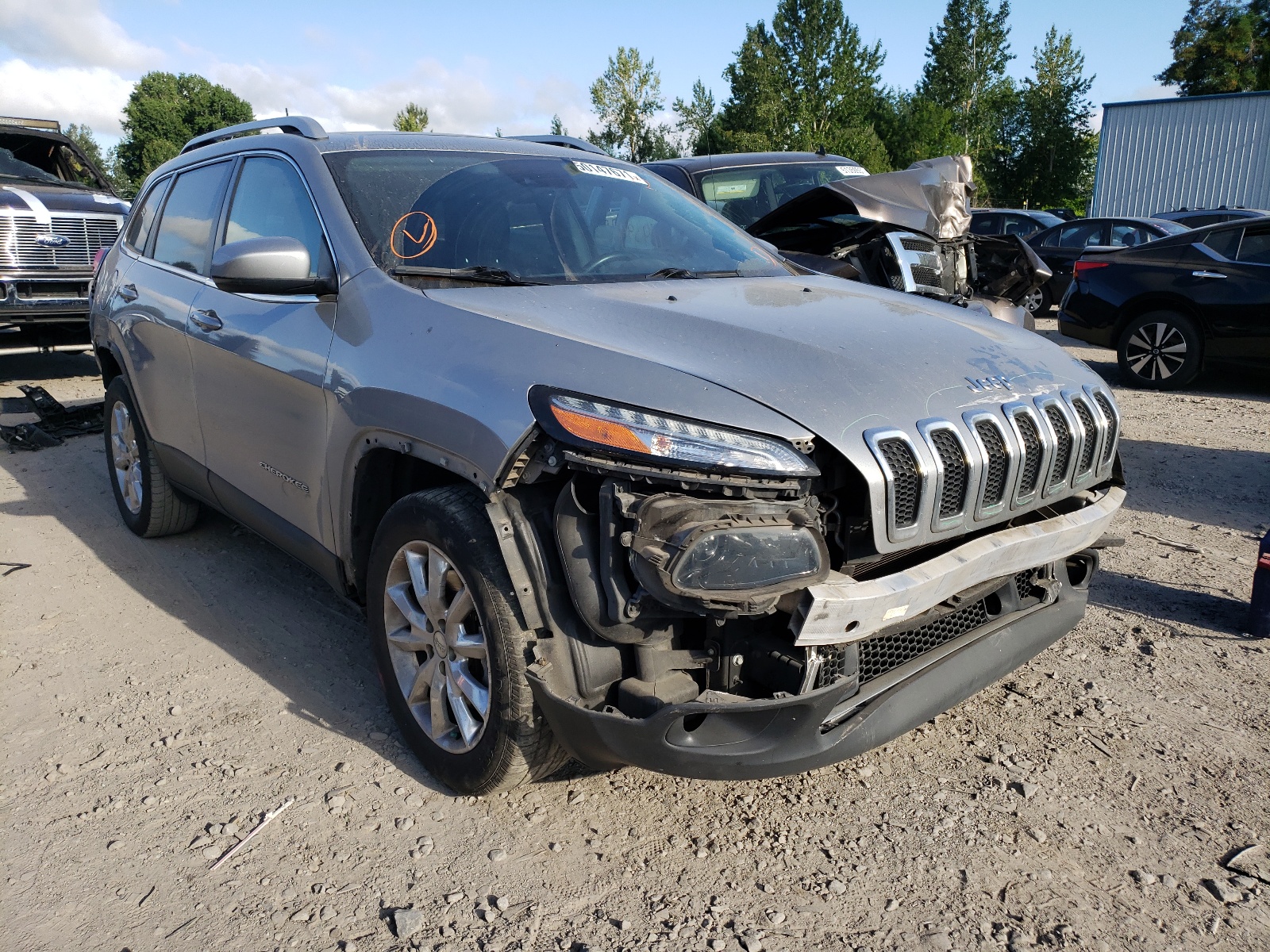 JEEP CHEROKEE L 2016 with VIN 1C4PJMDS7GW295944 - Photo from auction