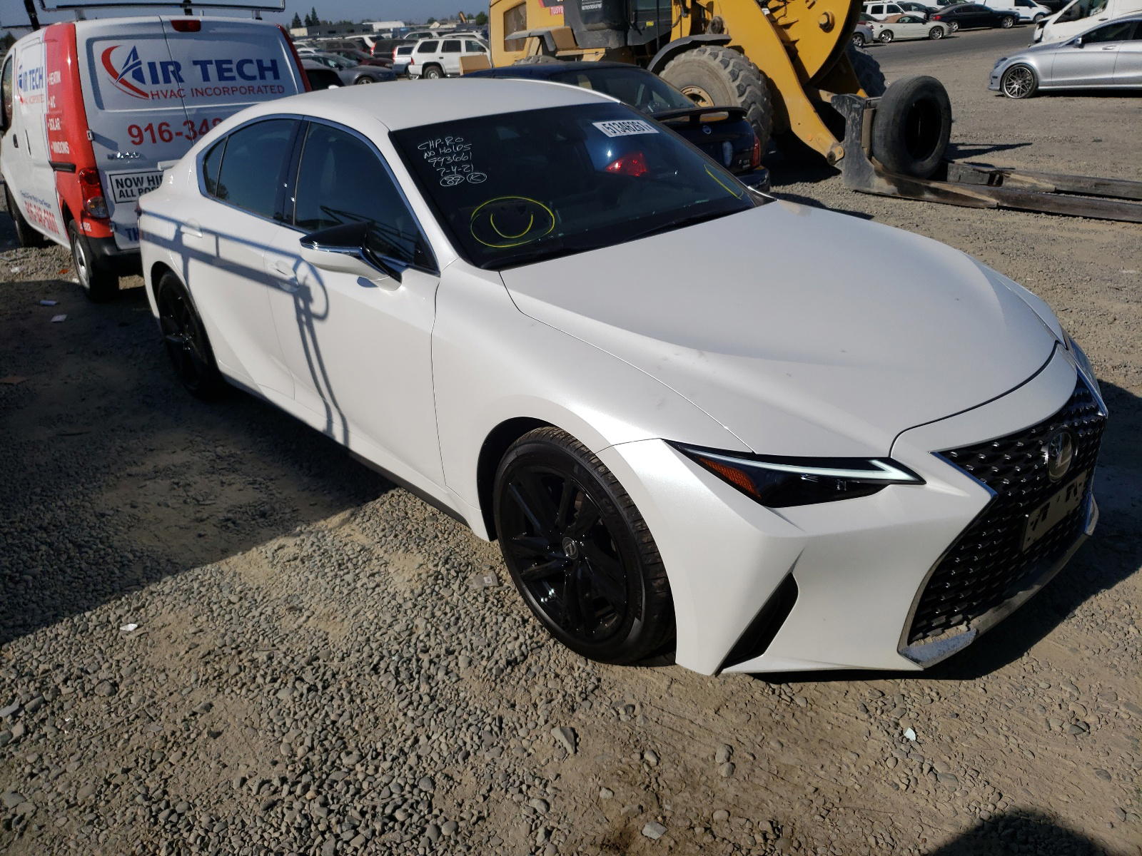 LEXUS IS 300 2021 with VIN JTHAA1D22M5113782 - Photo from auction