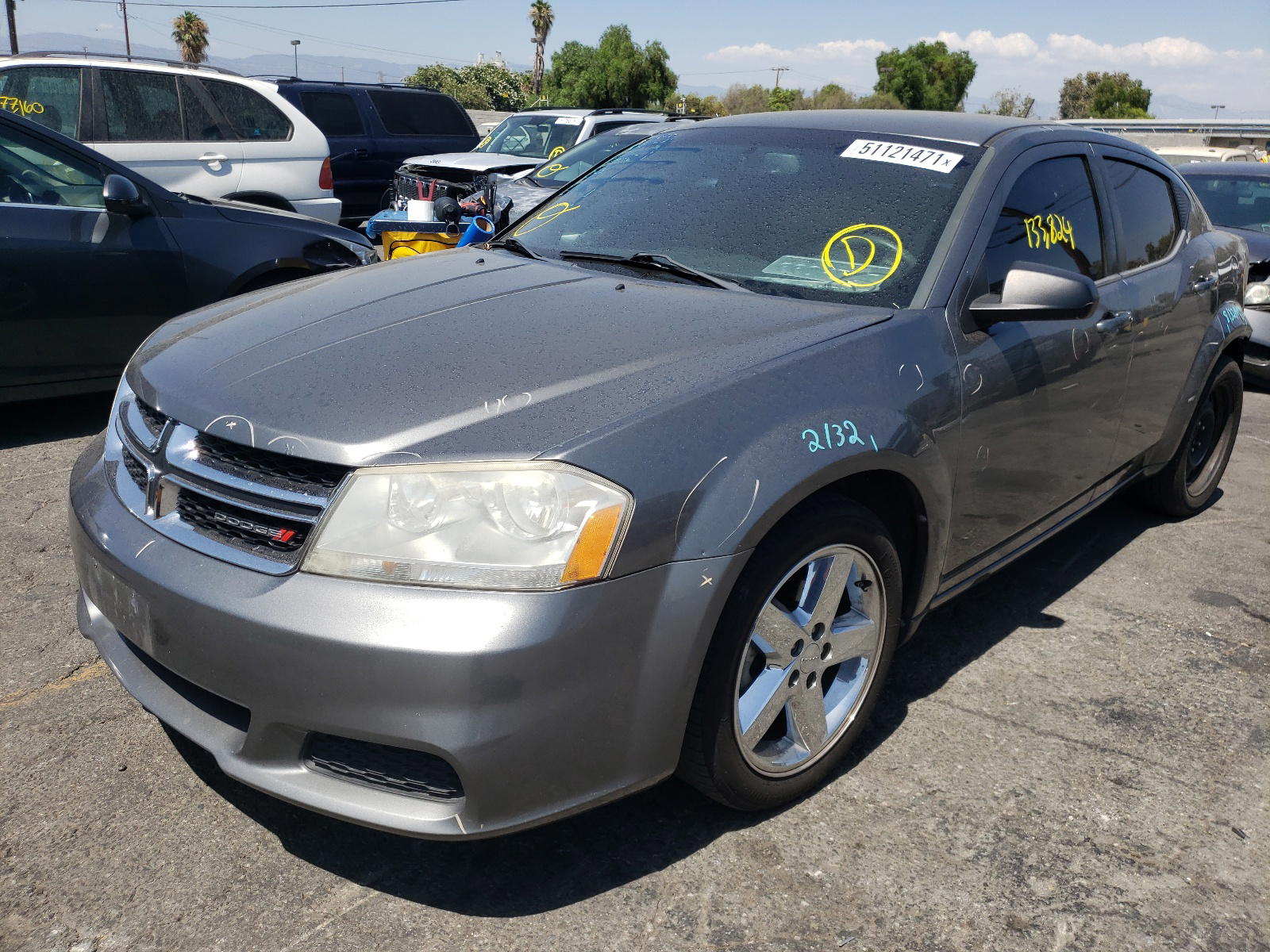 Photo 2 from auction – 2013 DODGE AVENGER SE with VIN 1C3CDZABXDN710168