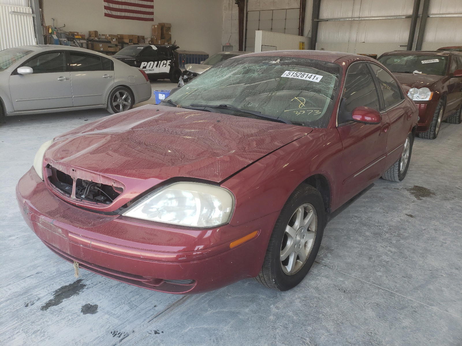 Photo 2 from auction – 2002 MERCURY SABLE GS with VIN 1MEFM50U22G613373