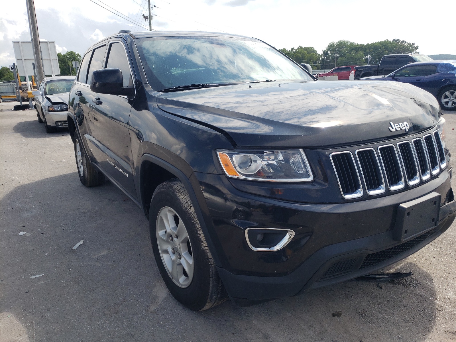 JEEP GRAND CHER 2015 with VIN 1C4RJFAG0FC736236 - Photo from auction