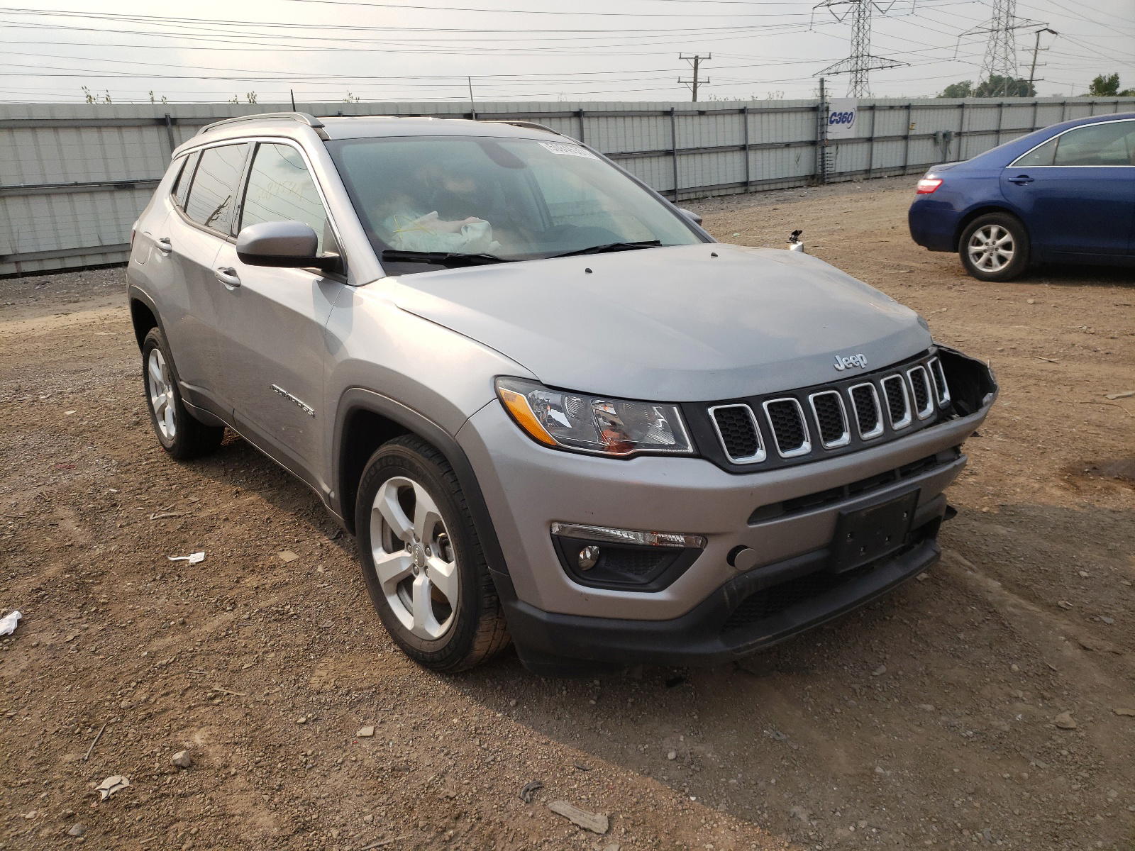 JEEP COMPASS LA 2017 with VIN 3C4NJCBB6HT653160 - Photo from auction