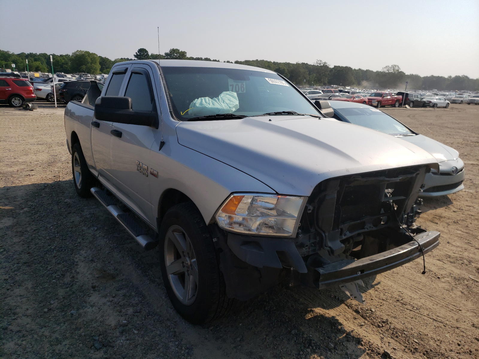 RAM 1500 ST 2016 with VIN 1C6RR6FT3GS324289 - Photo from auction