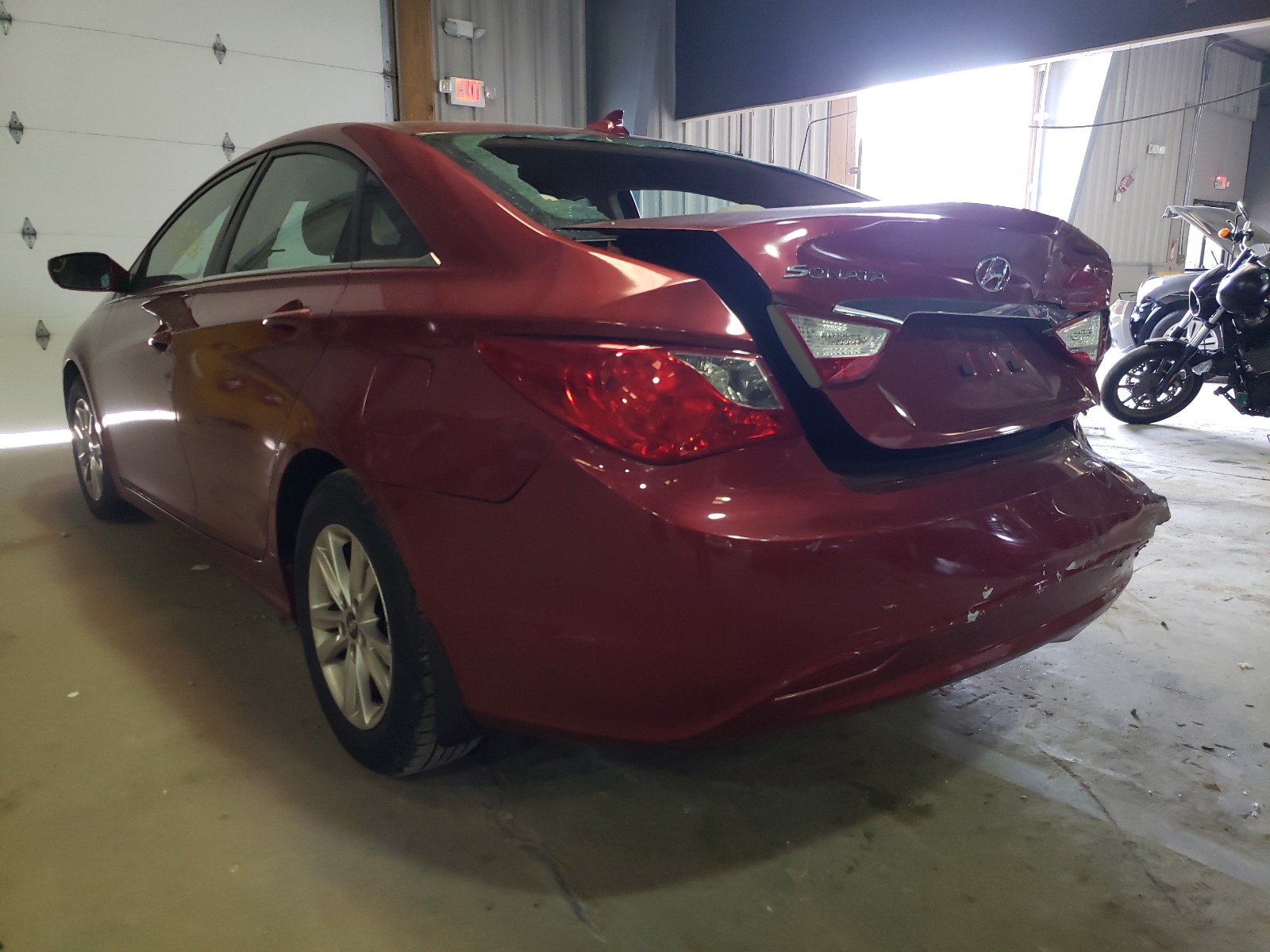 Photo 3 from auction – 2012 HYUNDAI SONATA GLS with VIN 5NPEB4AC6CH441543