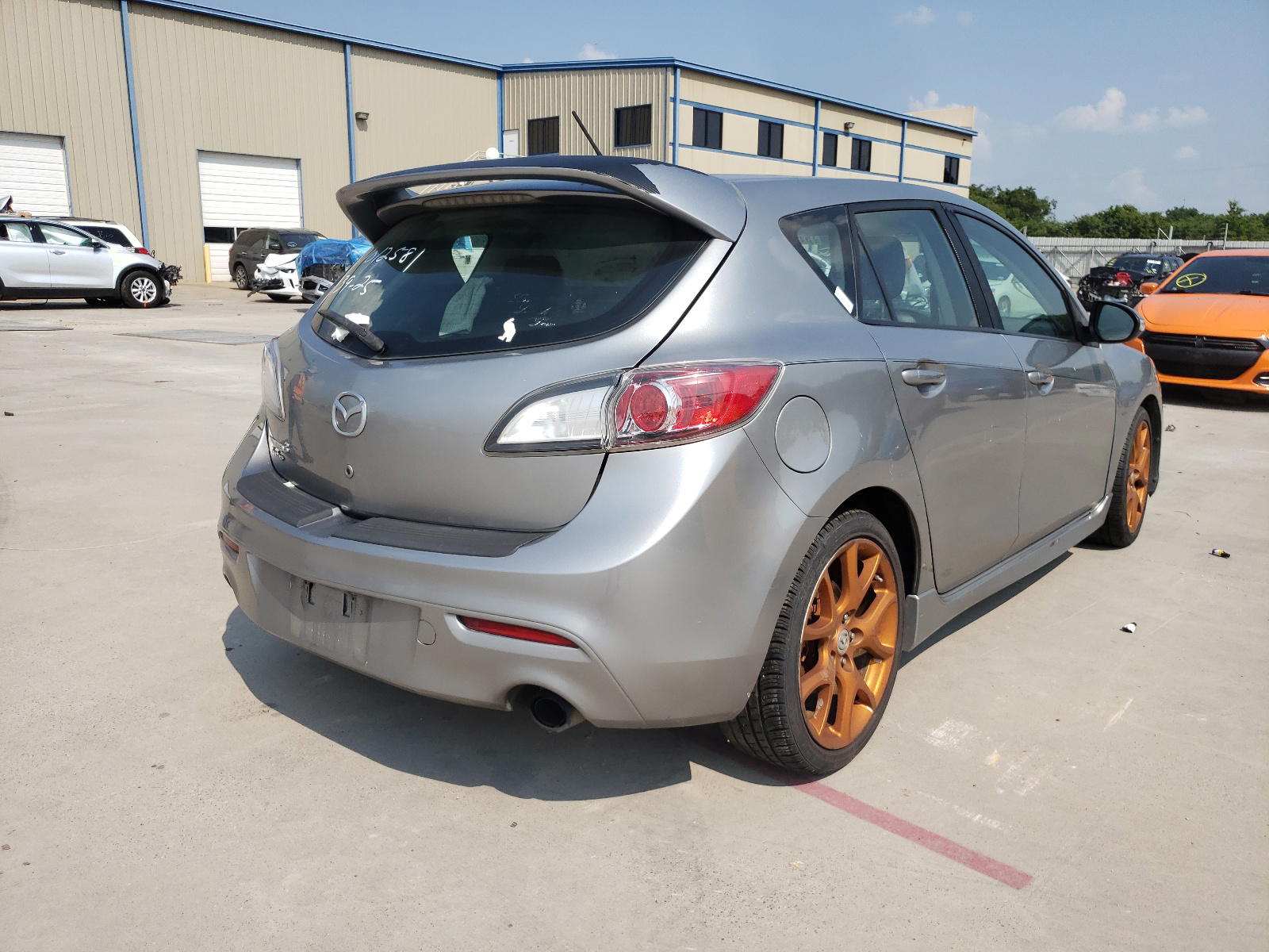 Photo 4 from auction – 2012 MAZDA SPEED 3 with VIN JM1BL1L33C1529713