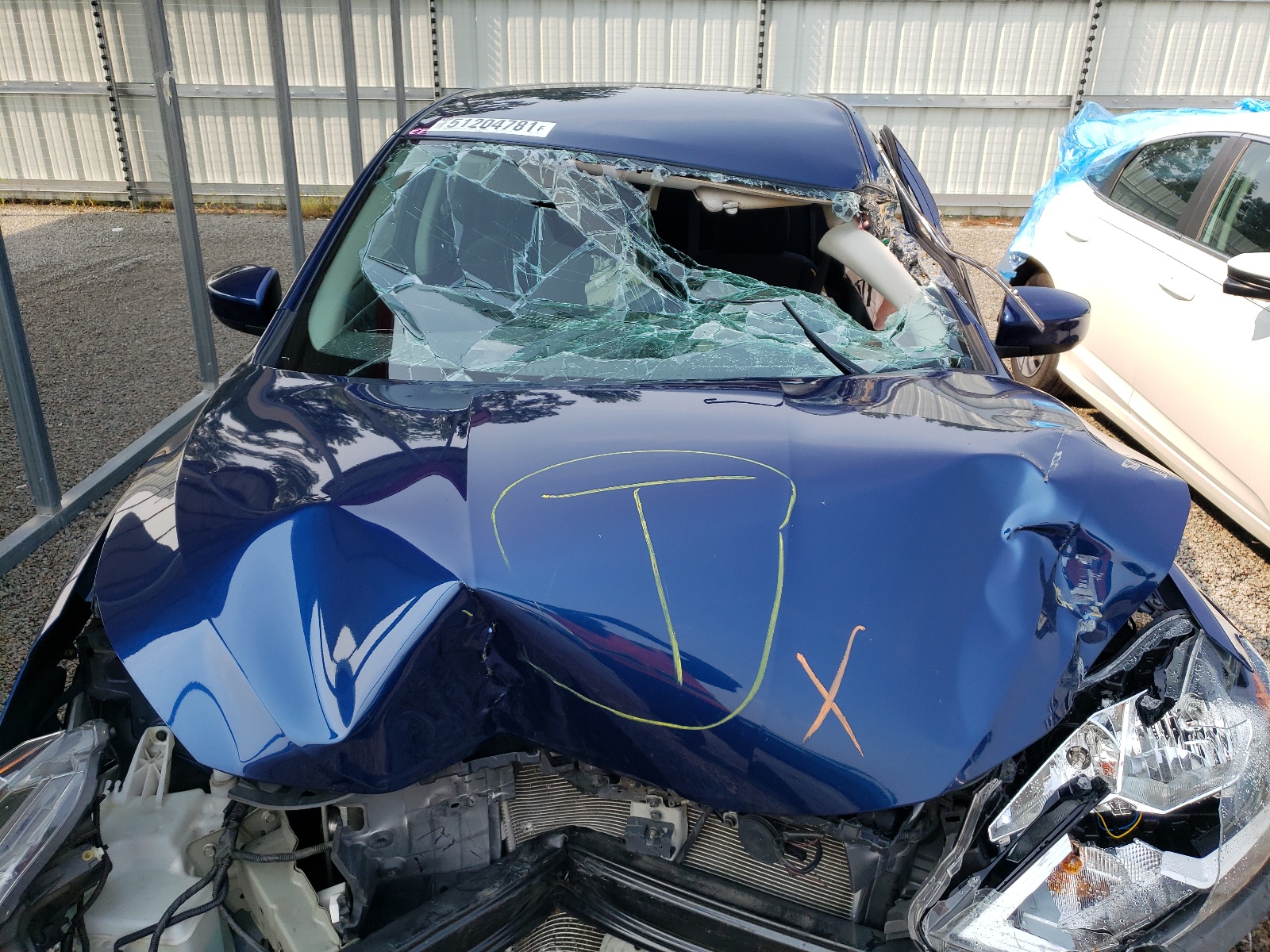 Photo 7 from auction – 2017 NISSAN SENTRA S with VIN 3N1AB7AP7HY261584