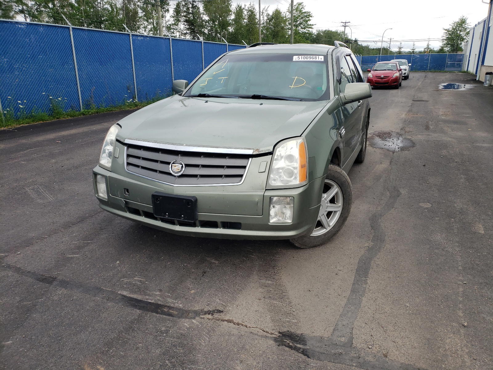 Photo 9 from auction – 2004 CADILLAC SRX with VIN 1GYEE637740163280