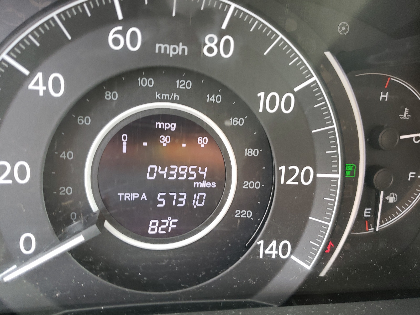 Photo 8 from auction – 2016 HONDA CR-V EX with VIN 2HKRM4H50GH680000