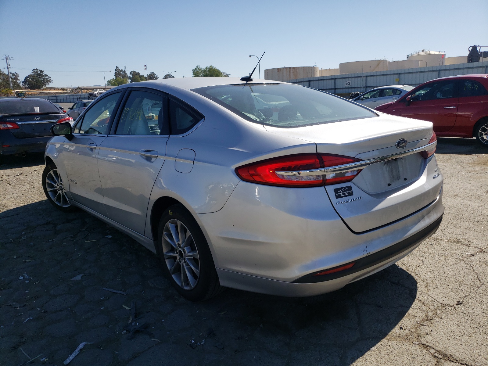 Photo 3 from auction – 2017 FORD FUSION SE with VIN 3FA6P0LU8HR314131
