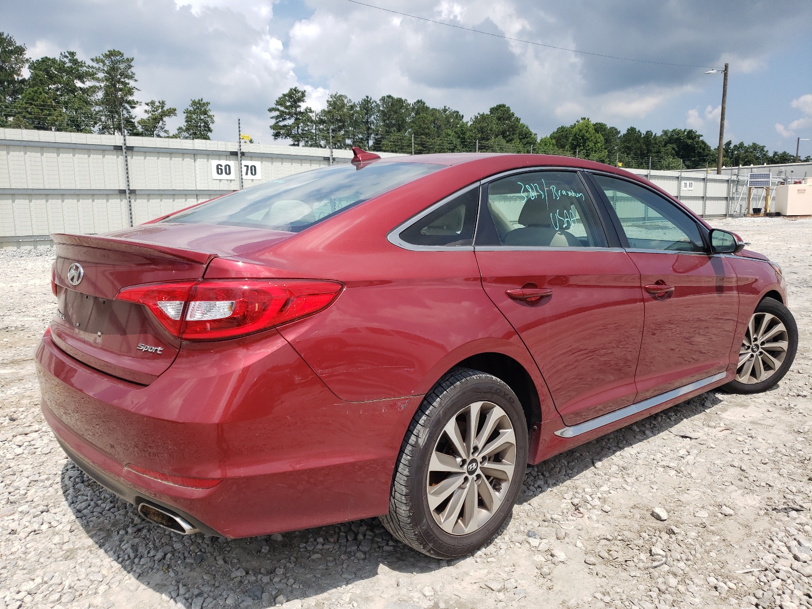 Photo 4 from auction – 2016 HYUNDAI SONATA SPO with VIN 5NPE34AF1GH413548