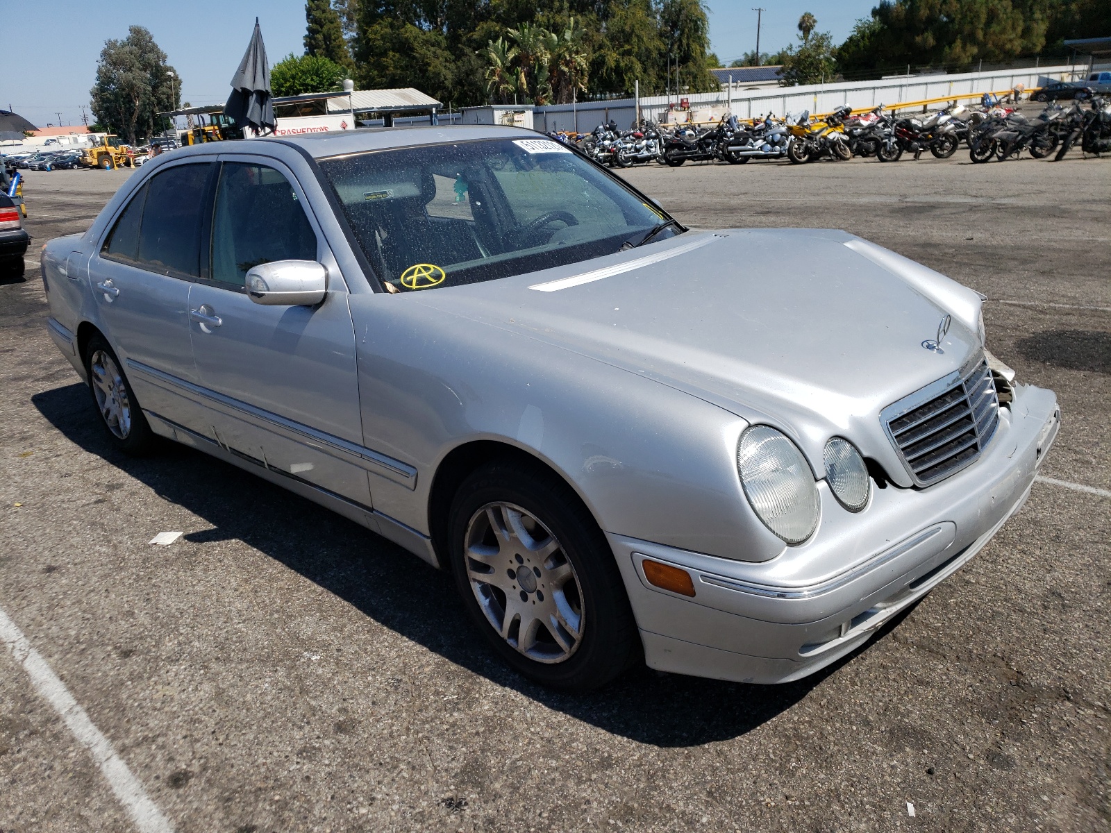MERCEDES-BENZ E 430 2001 with VIN WDBJF70J91X057356 - Photo from auction
