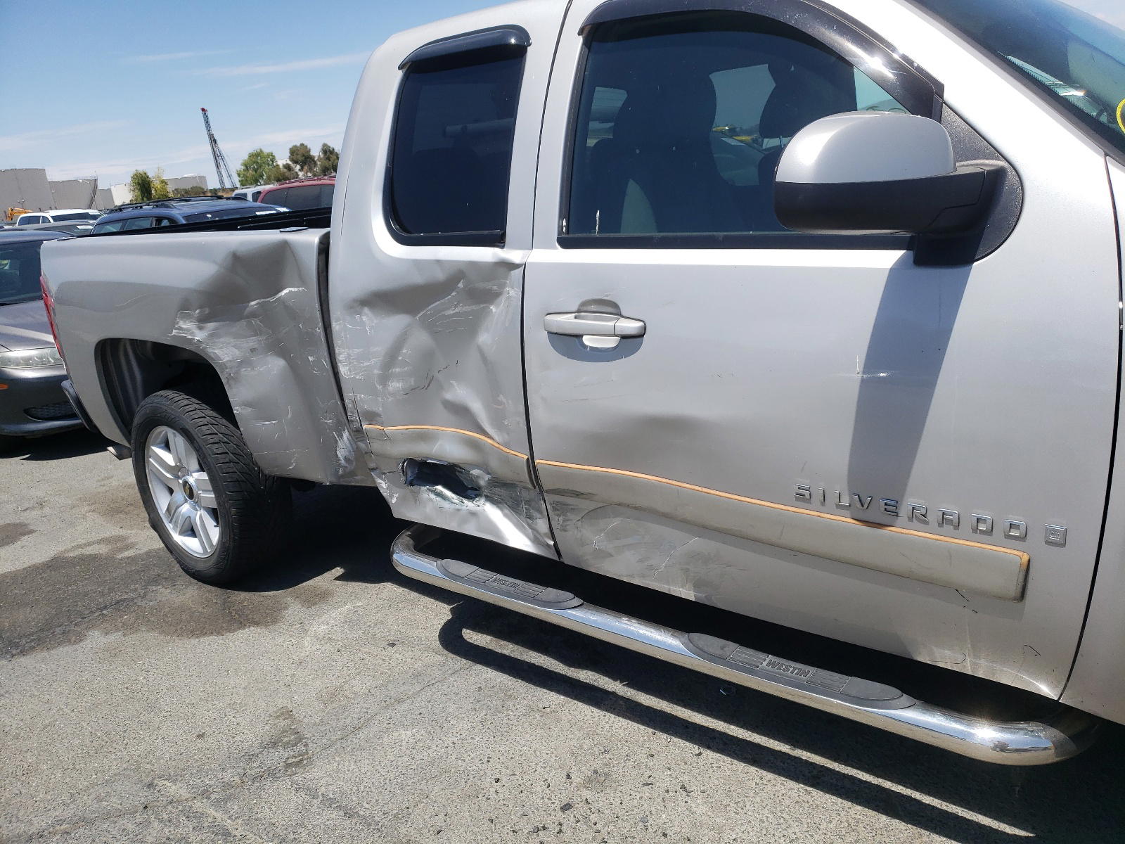 Photo 9 from auction – 2008 CHEVROLET SILVERADO with VIN 2GCEC19J881137671