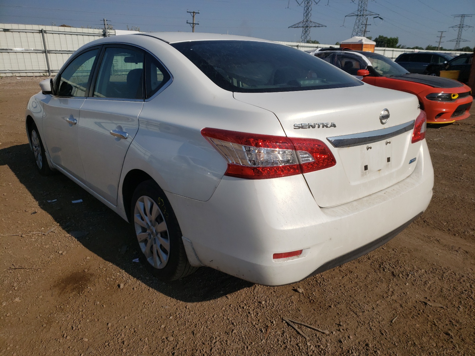 Photo 3 from auction – 2013 NISSAN SENTRA S with VIN 3N1AB7AP3DL622865