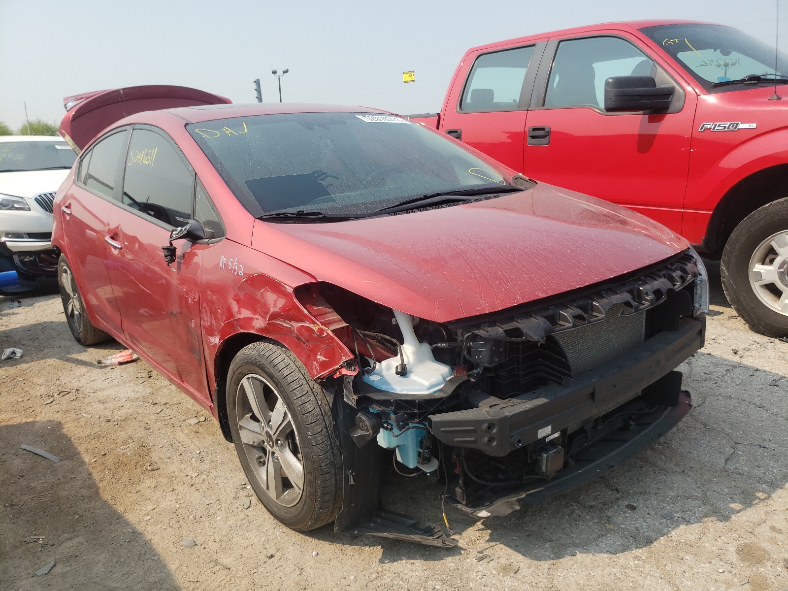 Photo 1 from auction – 2018 KIA FORTE LX with VIN 3KPFL4A78JE213307