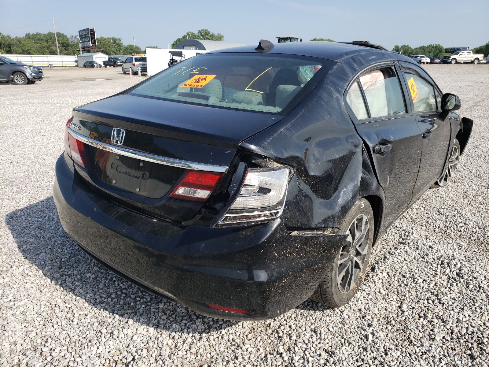Photo 4 from auction – 2013 HONDA CIVIC EX with VIN 19XFB2F8XDE280505