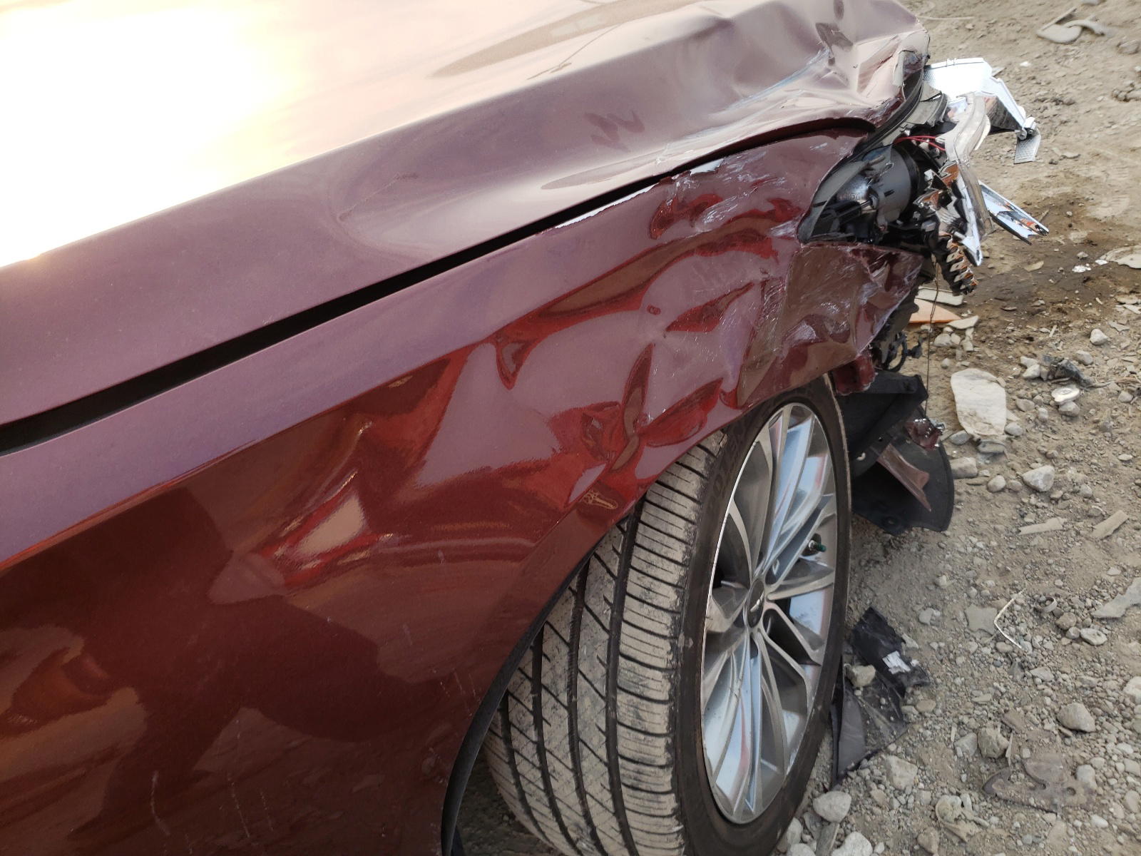Photo 9 from auction – 2017 GENESIS G80 BASE with VIN KMHGN4JE6HU167433