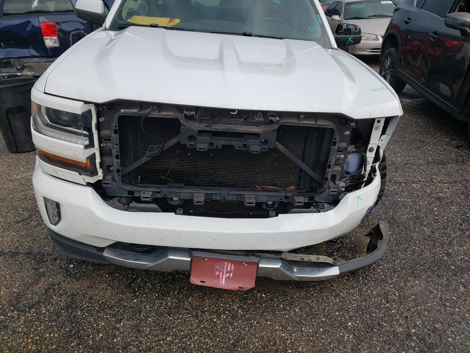 Photo 9 from auction – 2016 CHEVROLET SILVERADO with VIN 1GCVKREC6GZ305676