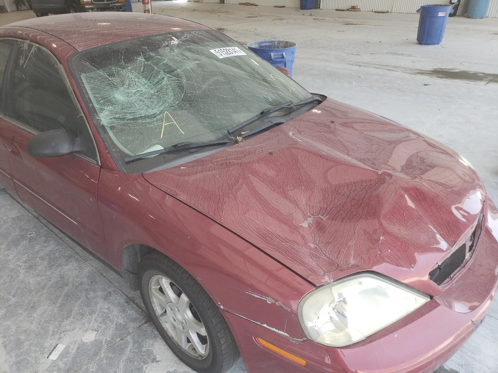 Photo 9 from auction – 2002 MERCURY SABLE GS with VIN 1MEFM50U22G613373