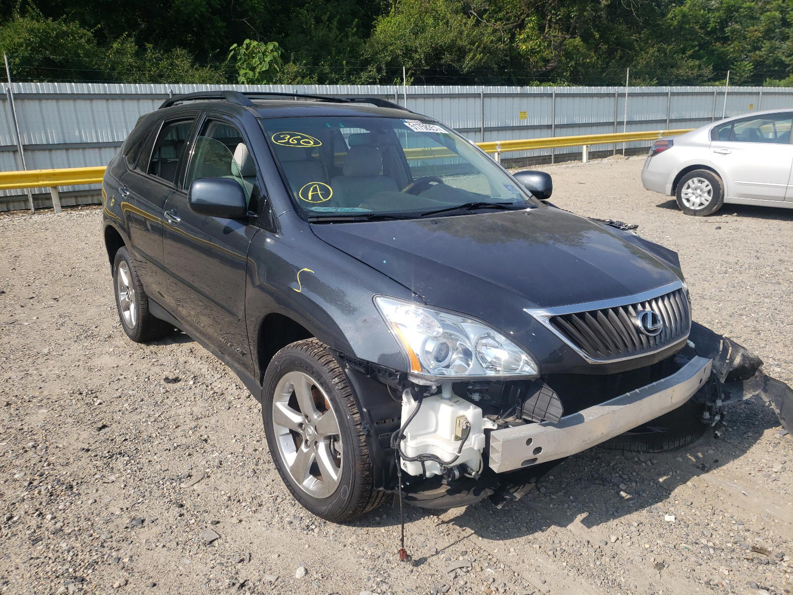 LEXUS RX 350 2008 with VIN 2T2HK31U68C080188 - Photo from auction