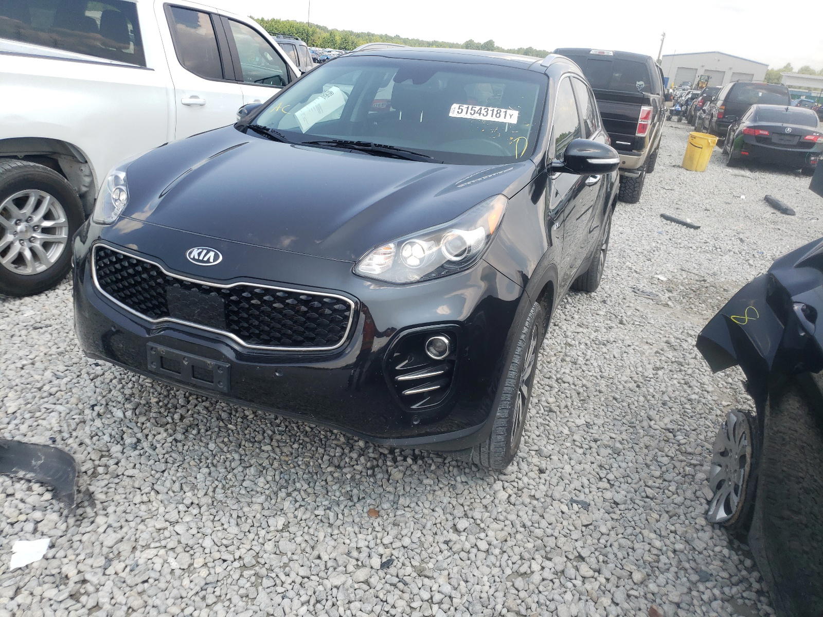 Photo 2 from auction – 2017 KIA SPORTAGE E with VIN KNDPNCAC8H7125910