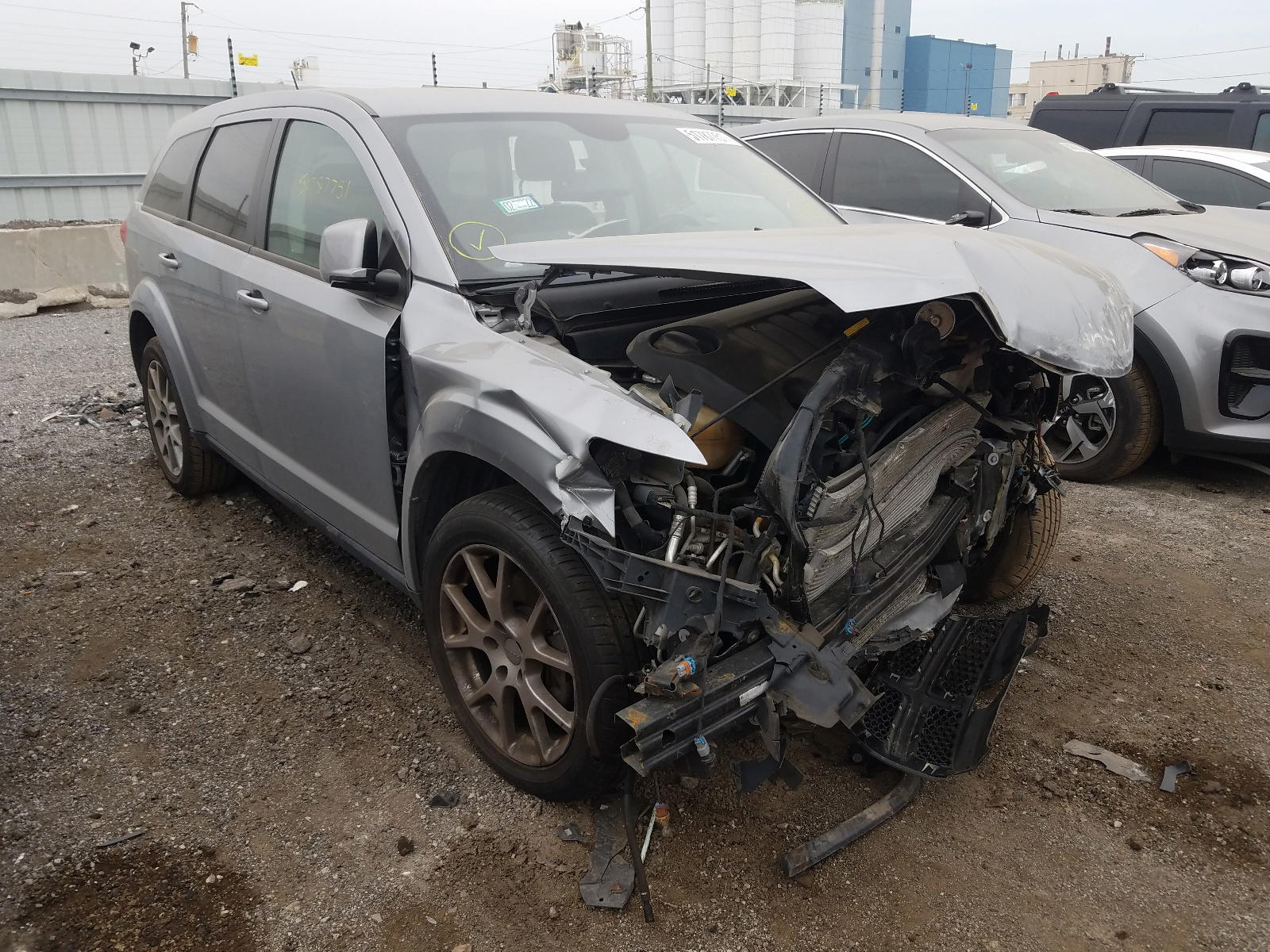 DODGE JOURNEY R/ 2015 with VIN 3C4PDDEG6FT646249 - Photo from auction