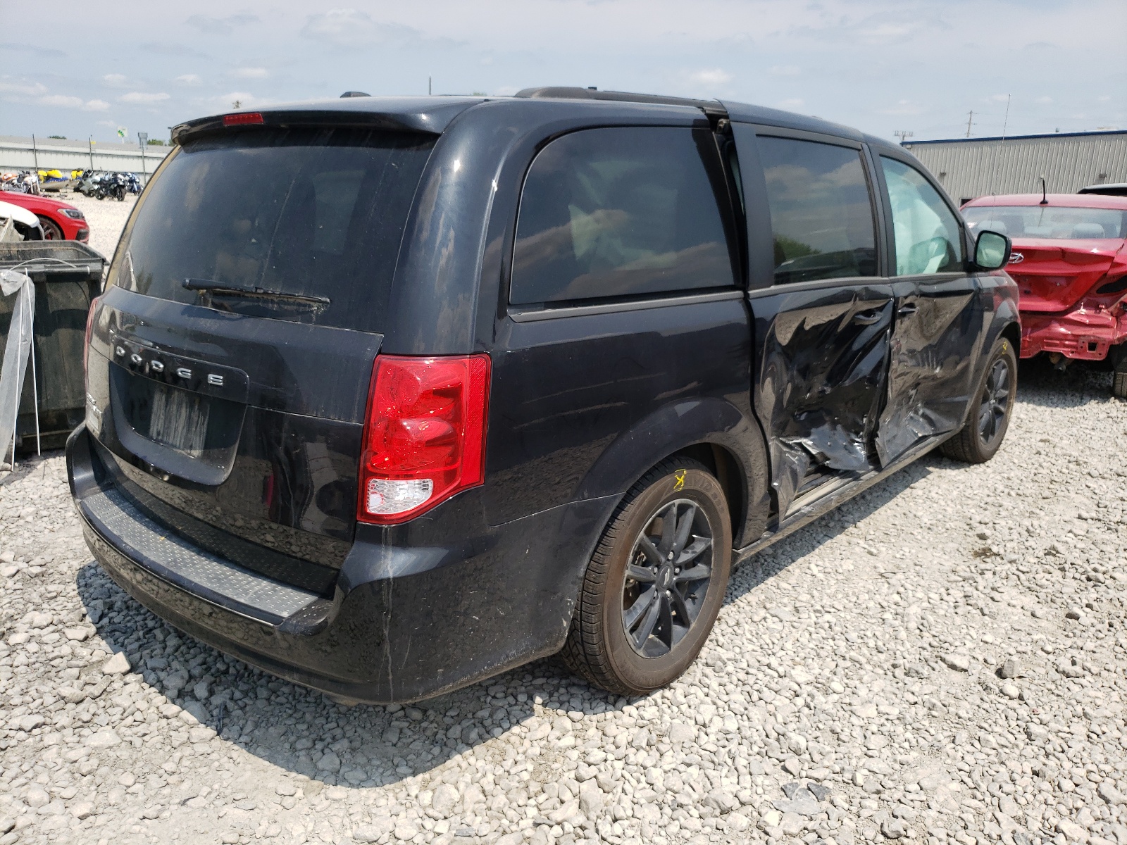 Photo 4 from auction – 2020 DODGE GRAND CARA with VIN 2C4RDGBG1LR246709